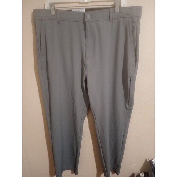 Hurley Pants Adult 38 x 29 Gray Performance Stretch Pants Zip Pocket Mens NWT - Picture 1 of 12